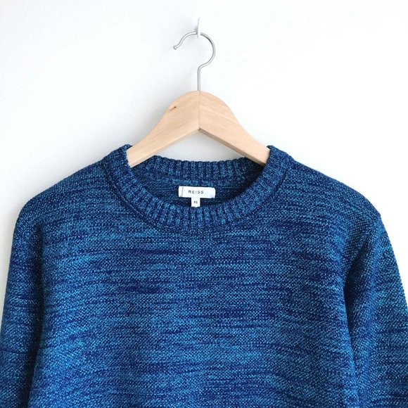 Reiss Richelle metallic crewneck sweater - size xs - Picture 4 of 10